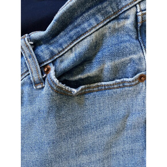 Abercrombie & Fitch Women's Maternity Jeans The Ankle 90s Straight Size 25/0L - Picture 3 of 14
